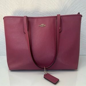 Coach Zip Top Tote